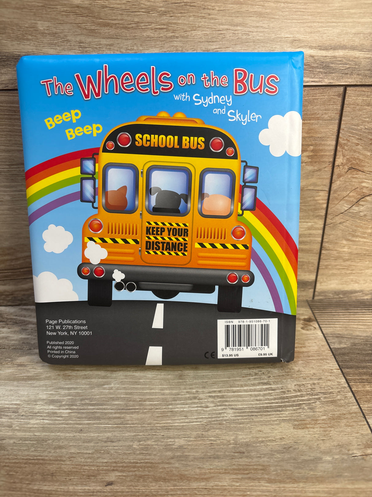 The Wheels on the Bus with Sydney and Skyler Padded Board Book