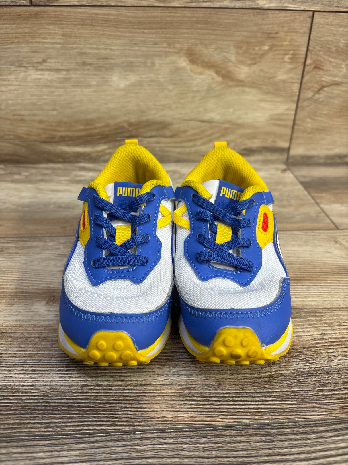 Puma Rider FV Futre Vintage Sneakers White/Blue sz 9c