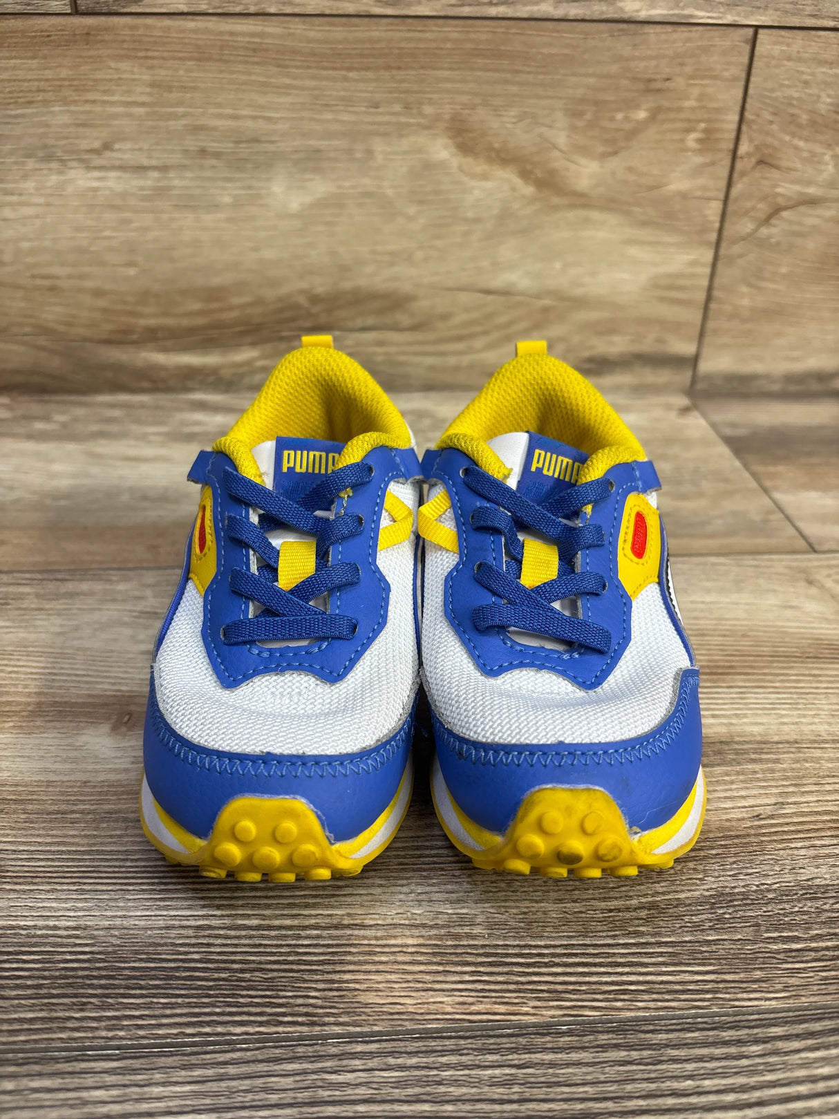 Puma Rider FV Futre Vintage Sneakers White/Blue sz 9c