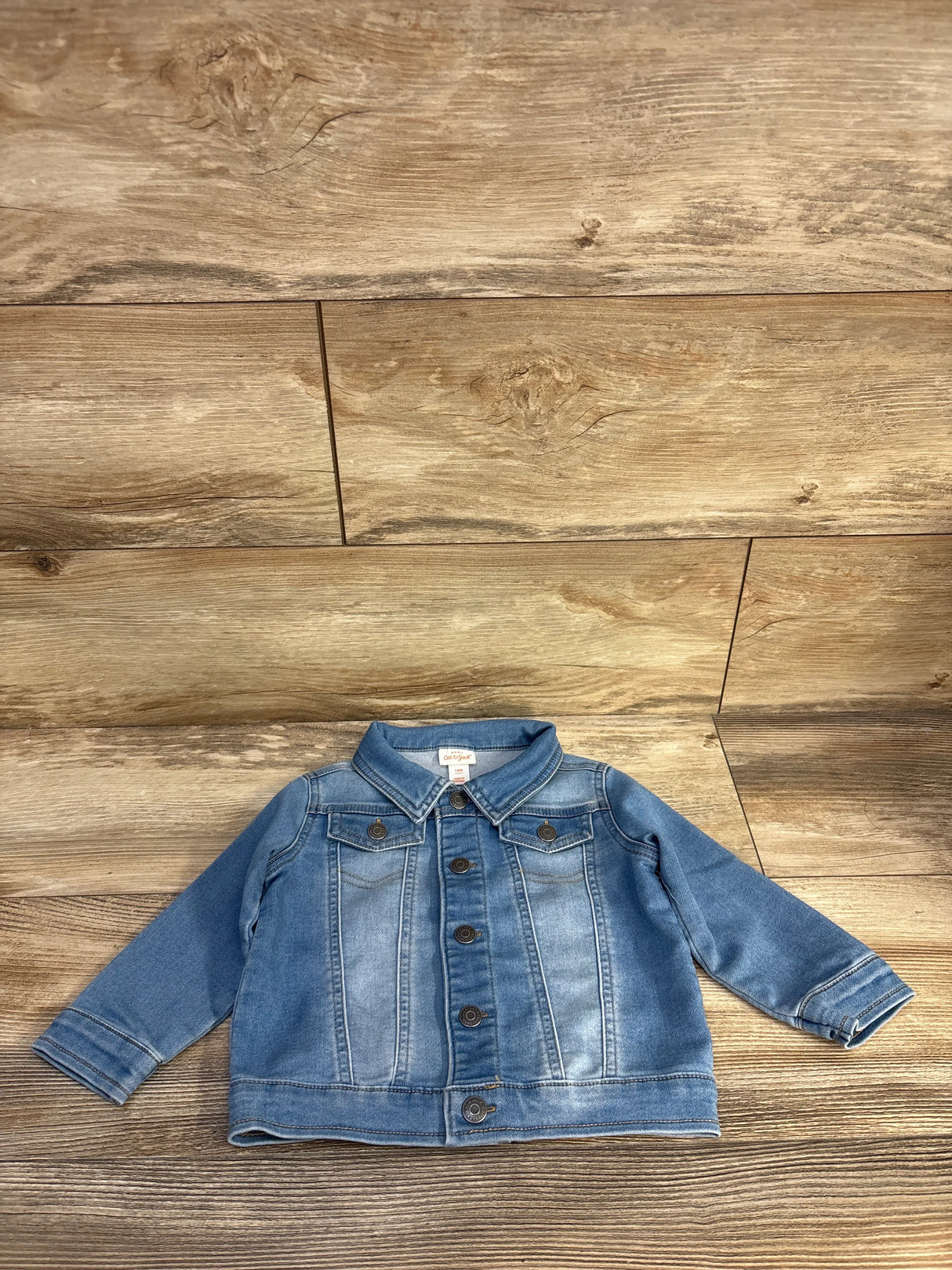 Cat & Jack Denim Jacket Blue sz 18m