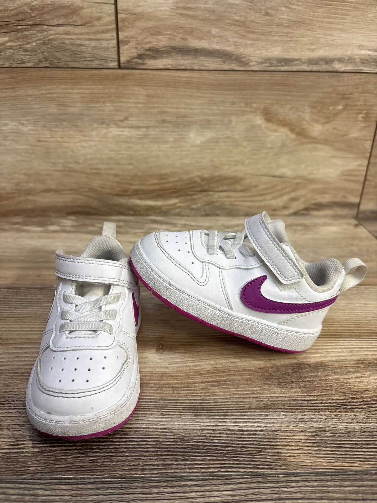 Nike Court Borough Low Recraft TD 'White Hot Fuchsia' sz 6c
