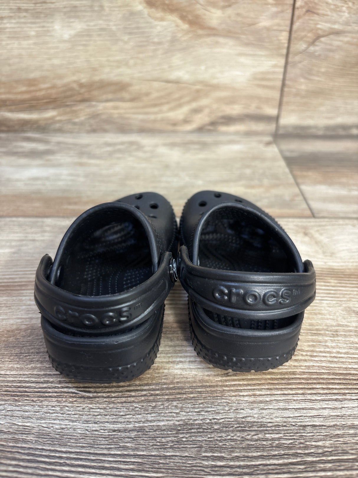 Crocs Classic Clogs Black sz 2/3c