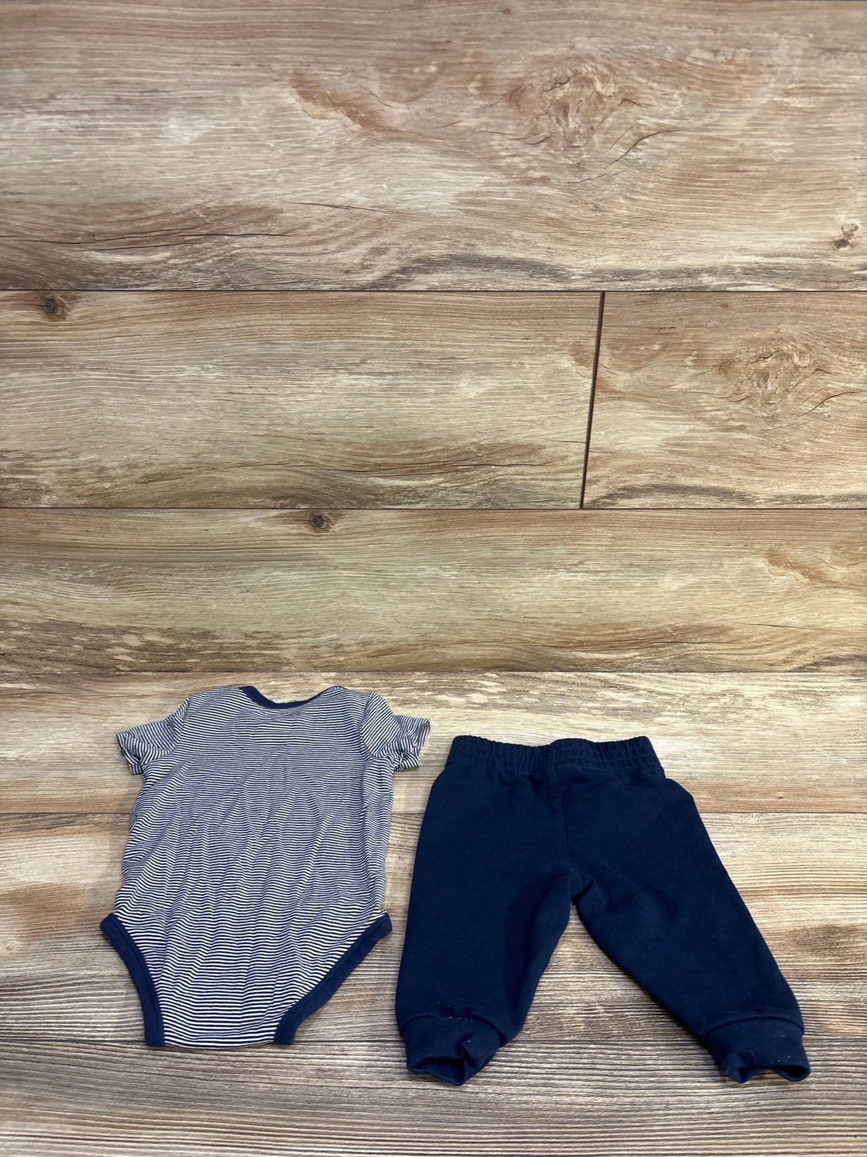 Nike 2pc Viscose Bodysuit & Joggers Set Navy sz 3m