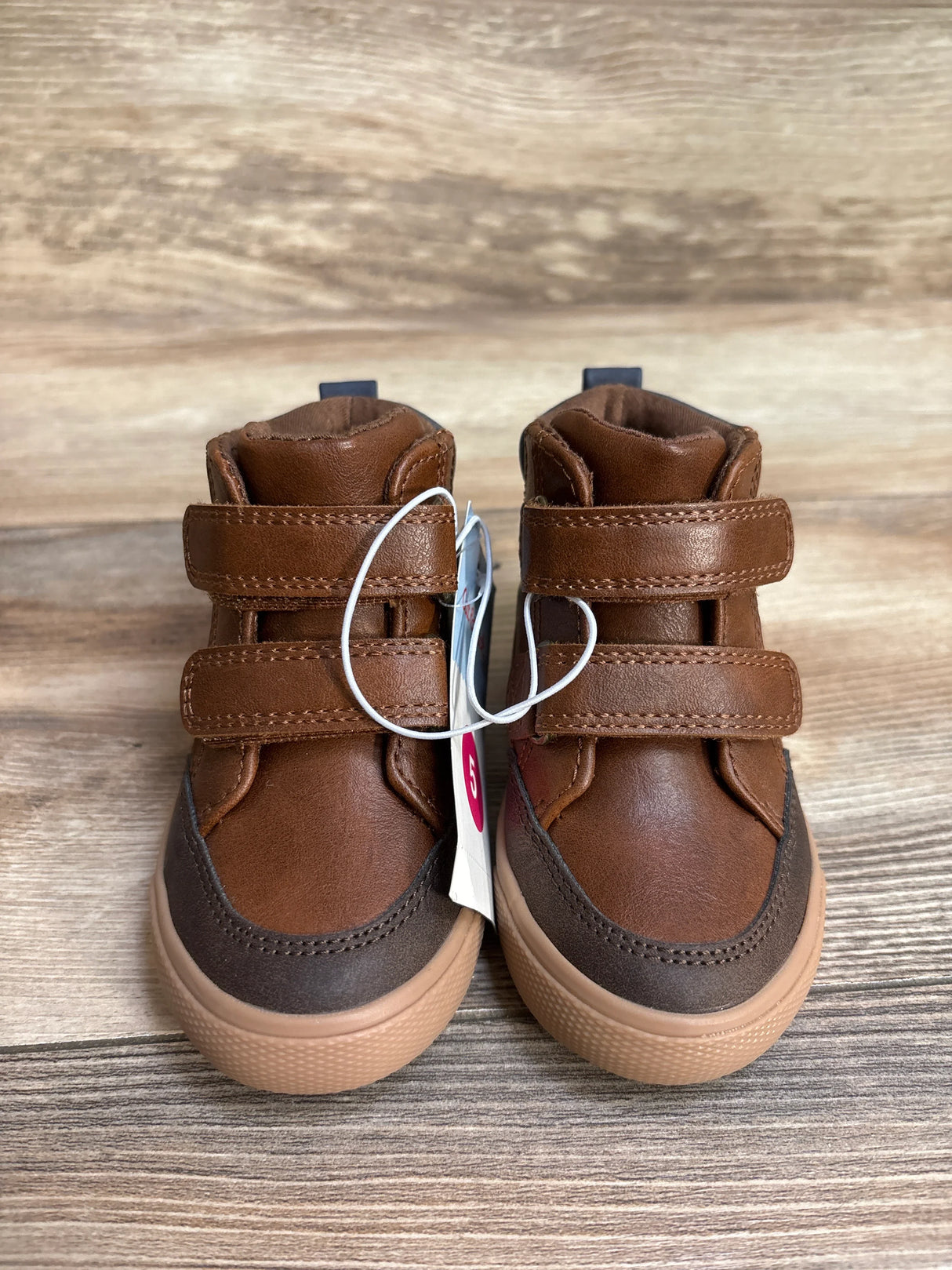 NEW Cat & Jack Xavier High Top Sneakers Brown sz 5c