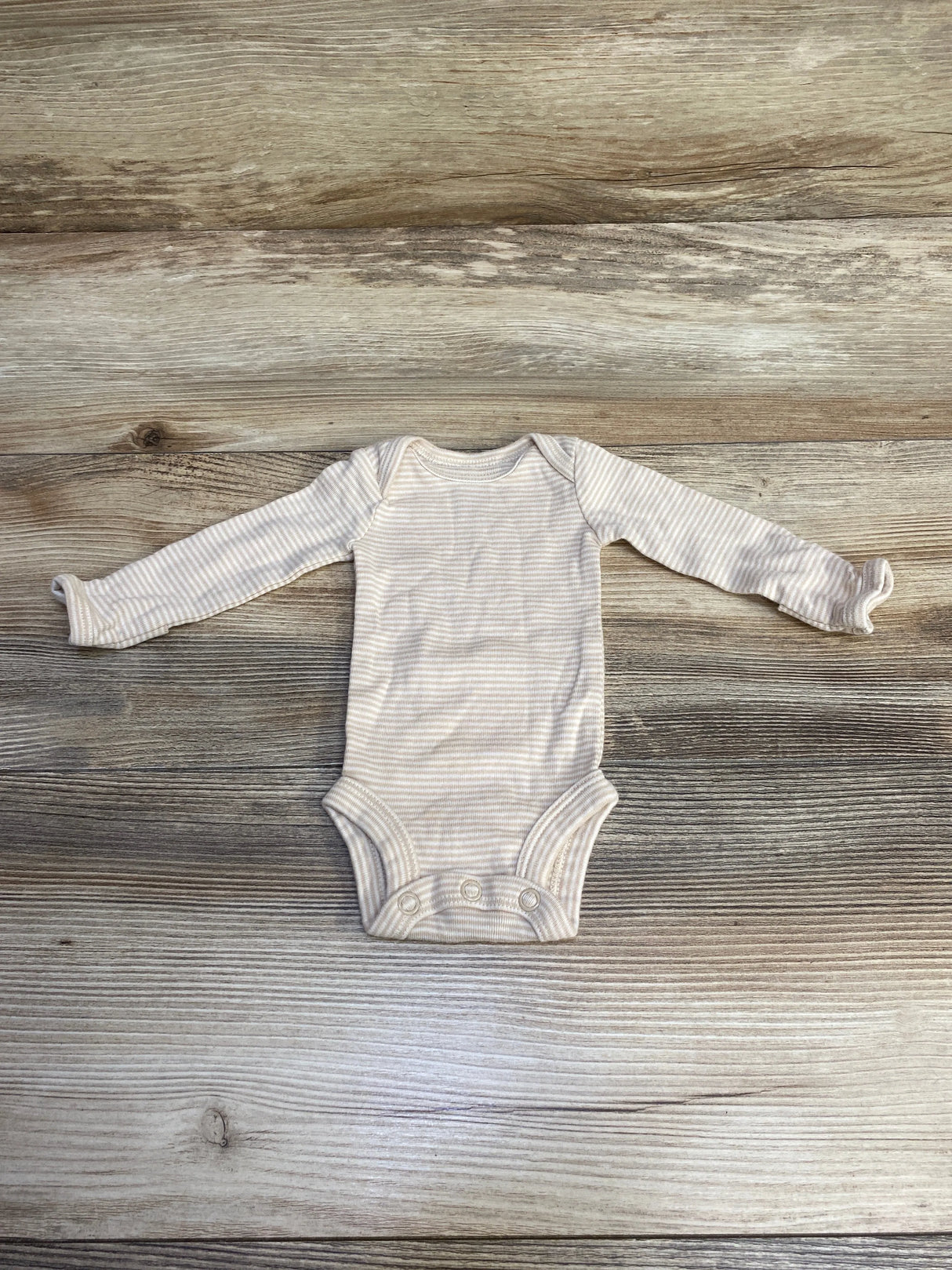 Carter's Striped Bodysuit Tan sz Preemie