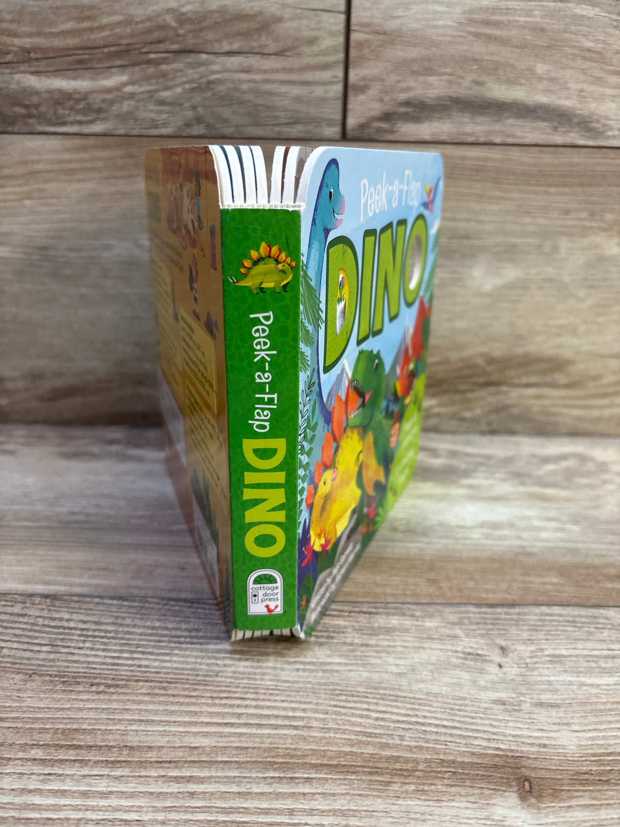 Dino: Peek-a-Flap Board Book