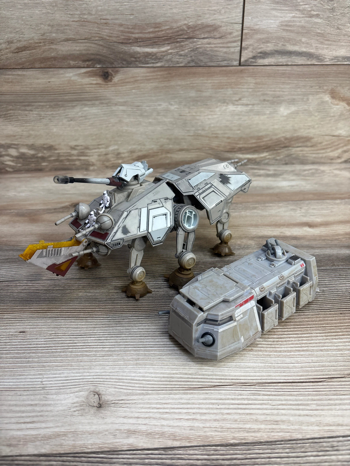 Star Wars Micro Galaxy Squadron AT-TE Vehicle + Imperial Troop Transport Vehicle