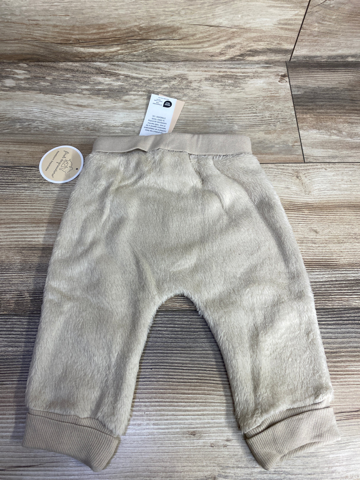 NEW First Impression Plush Pull On Pants Brown sz 3-6m