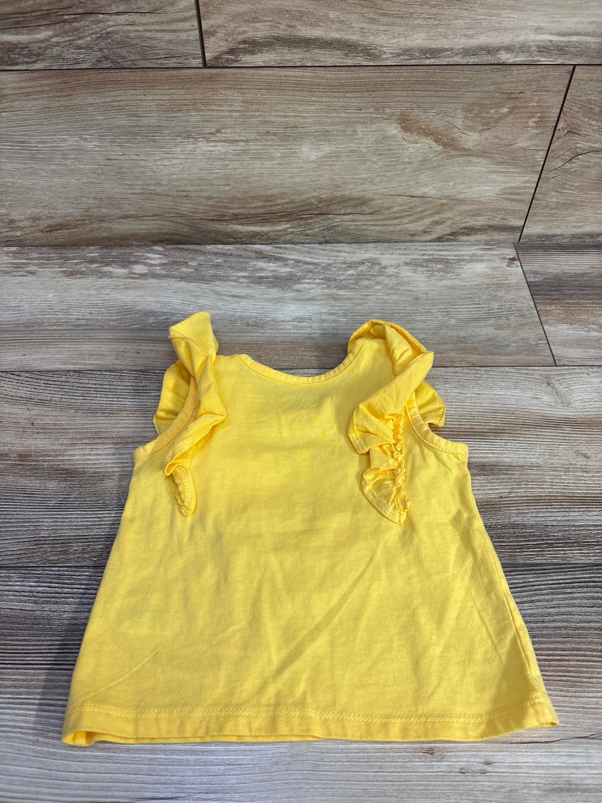 Bluey Flutter Sleeve Shirt Yellow sz 2T