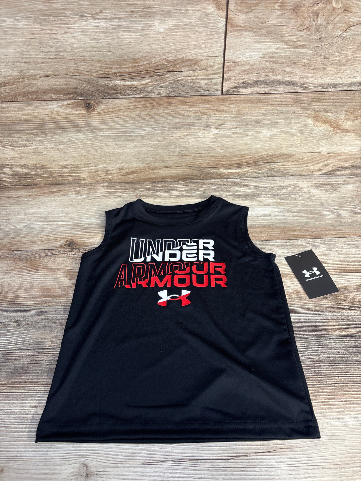 NEW Under Armour Tank Top Black sz 5T
