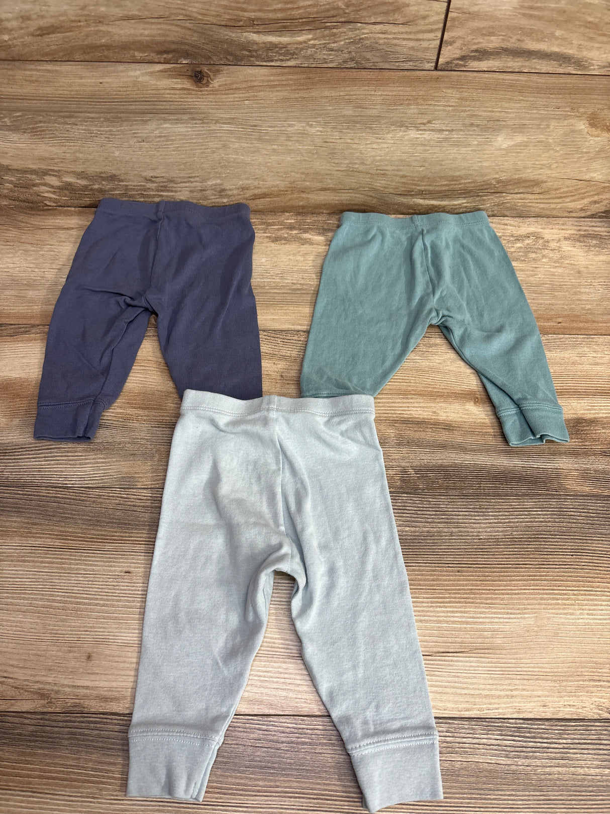 Cloud Island 3pk Pull On Pants Light Blue sz 3-6m