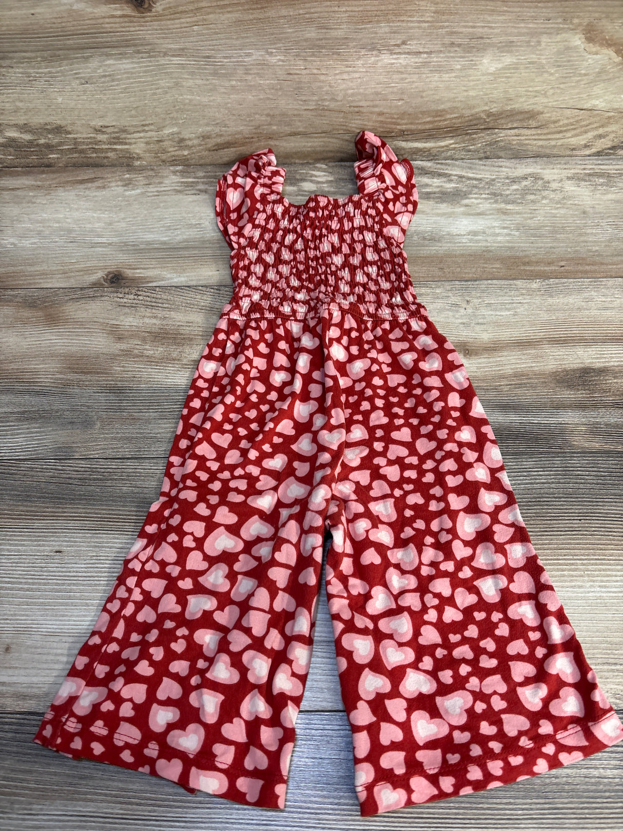 Picapino Heart Print Jumper Red sz 18m