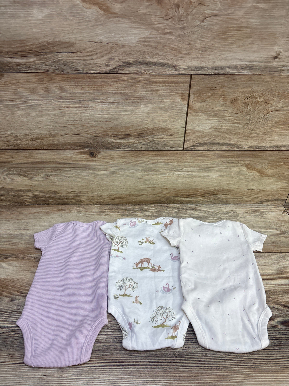 Just One You 3pk Bodysuits White sz 3m