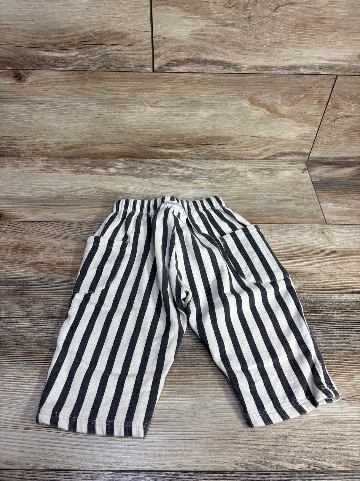 Zara Striped Wide Leg Pants Grey sz 9-12m