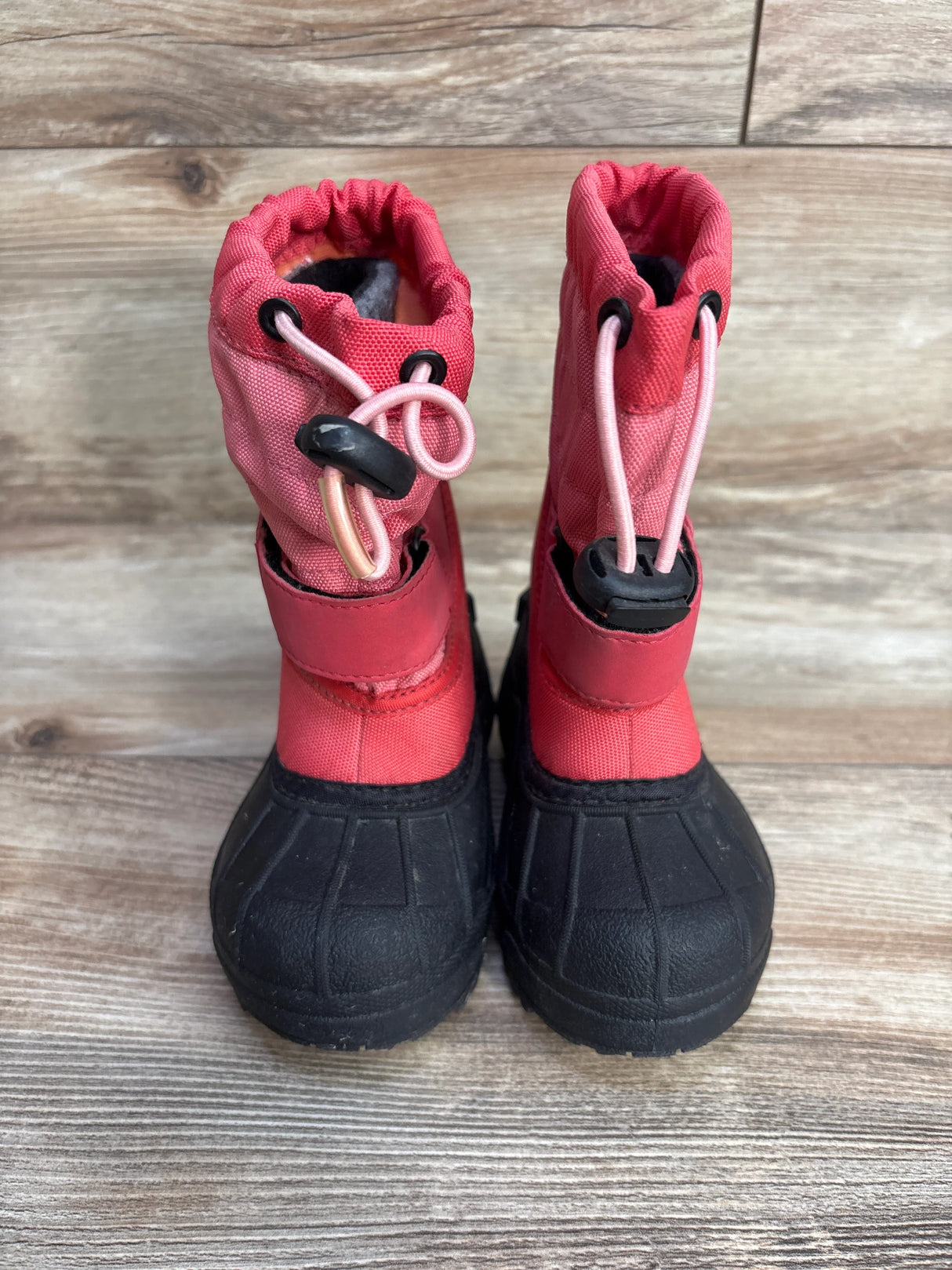 Columbia Powderbug Plus II Waterproof Snow Boots Pink sz 7c