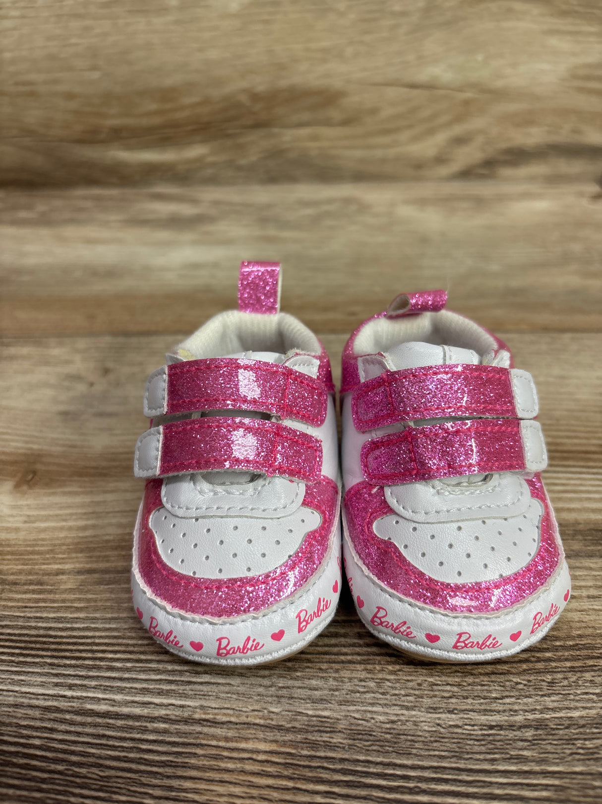 Barbie Soft Sole Sneakers White sz 1c