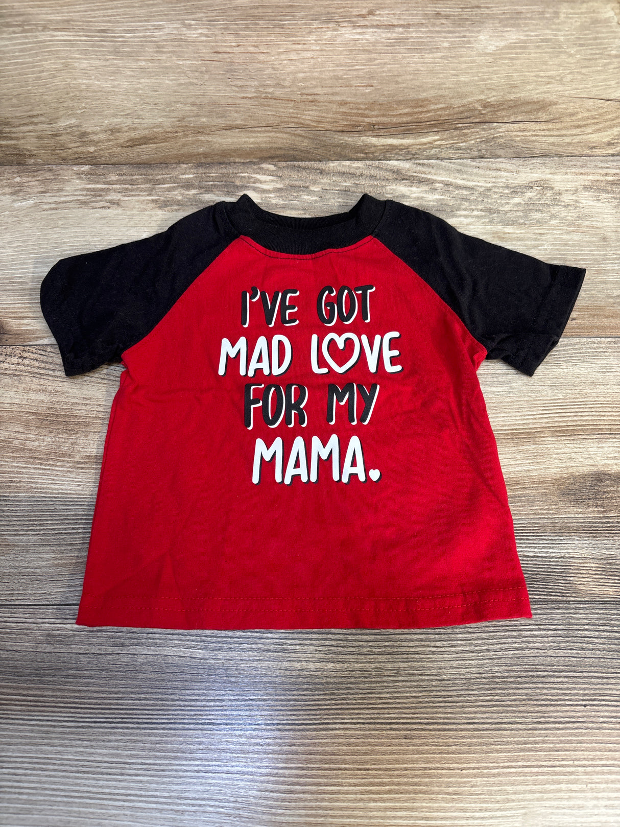 Way To Celebrate Valentines Day I've Got Mad Love Shirt Black sz 18m
