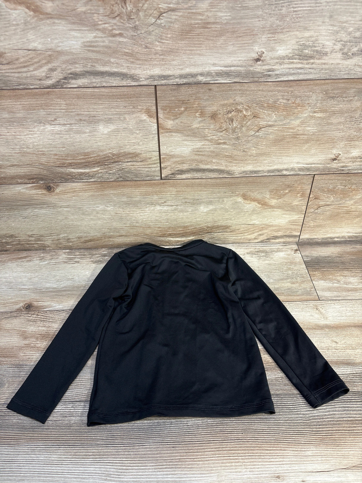 Cat & Jack Full Zip Rash Guard Shirt Black sz 4T