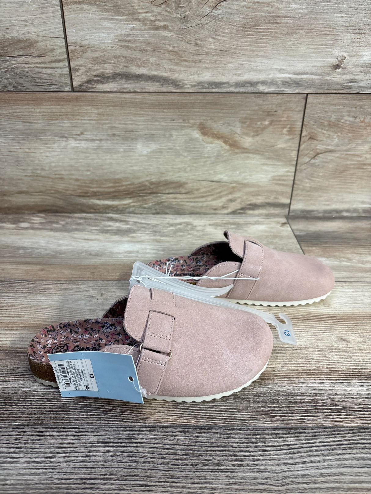 NEW Cat & Jack Perry Clogs in Blush sz 13c