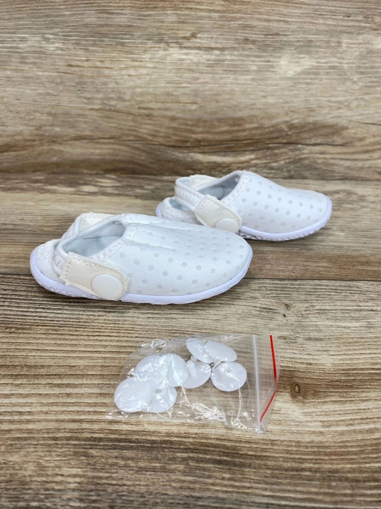 NEW Water Sport Sneakers White sz 6-12m - Me n Mommy To Be