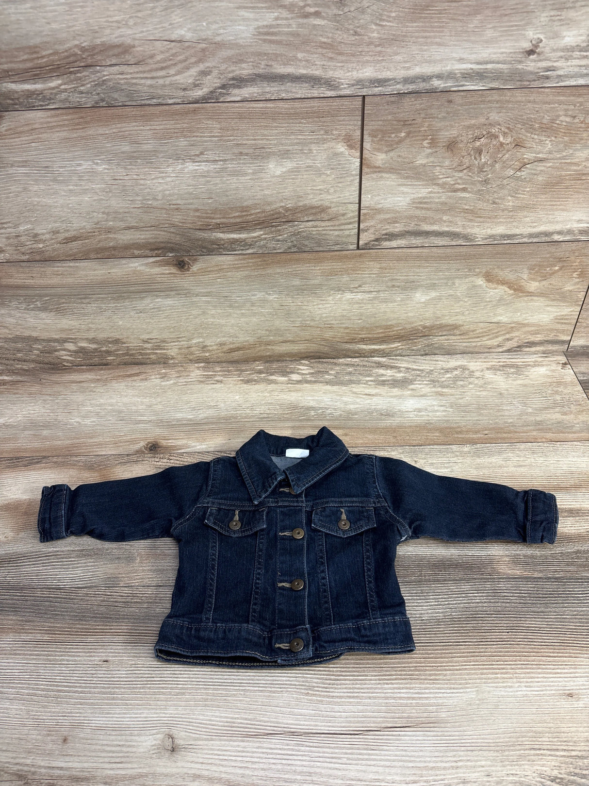 Wrangler Denim Button Up Jacket Navy sz 6-9m