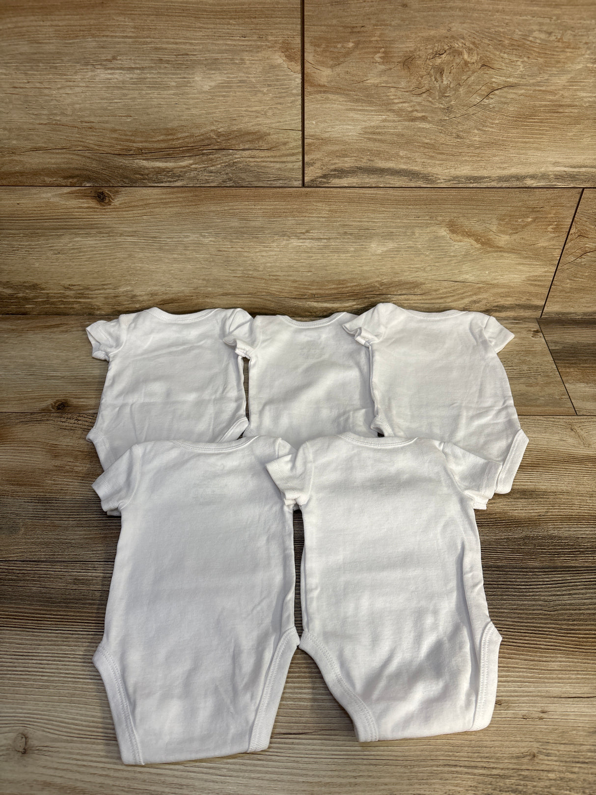 Nike 5pk Bodysuits White sz Newborn
