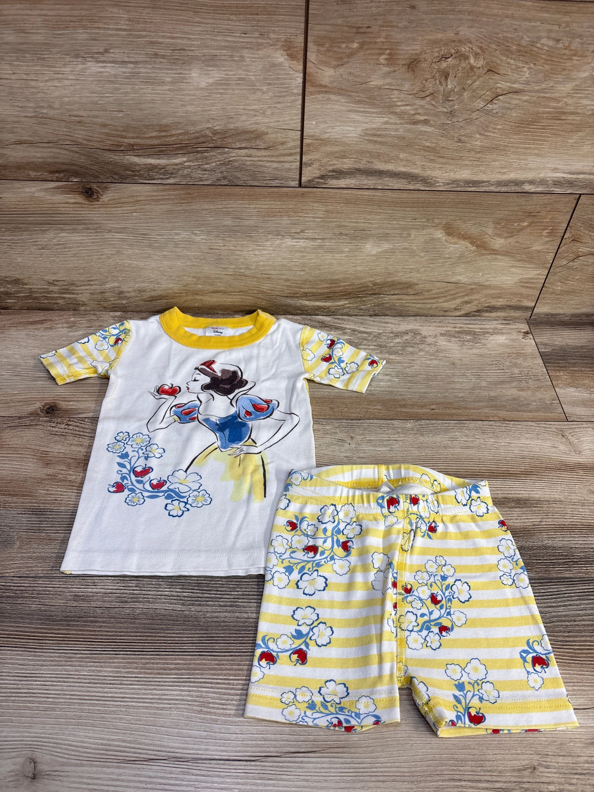 Hanna Andersson x Disney Snow White Pajama Set White sz 3T - Me n Mommy To Be