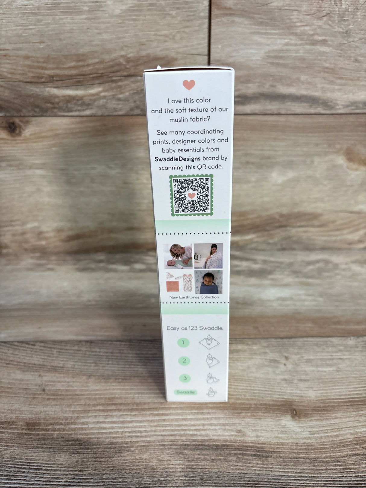 NEW Amazing Baby Muslin Swaddle Blanket in Sage 36"x36"