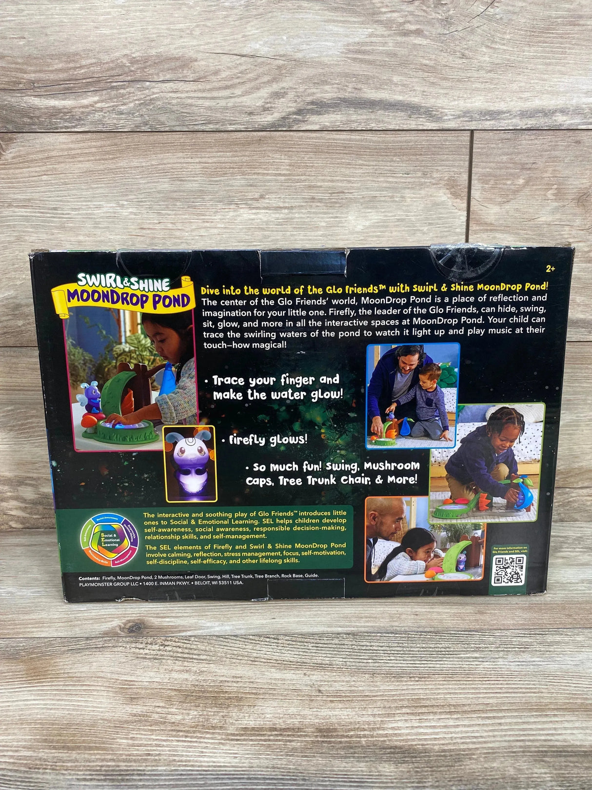 NEW Playskool Glo Friends - Swirl & Shine MoonDrop Pond With Firefly - Me n Mommy To Be