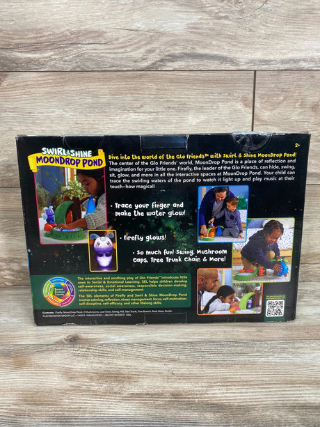NEW Playskool Glo Friends - Swirl & Shine MoonDrop Pond With Firefly - Me n Mommy To Be