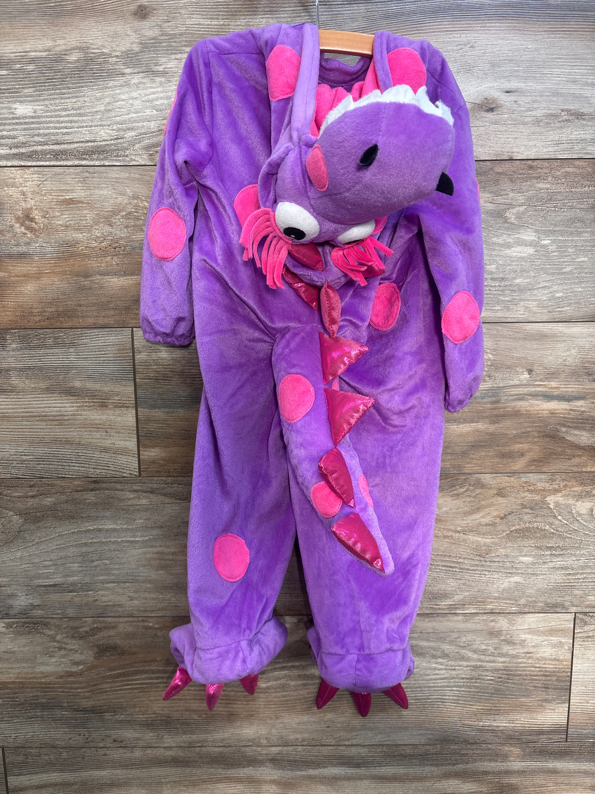 Princess Paradise Teagan The Dragon Deluxe Costume Purple sz 18m-2T