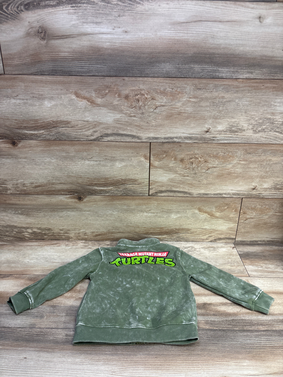 Nickelodeon Teenage Mutant Ninja Turtles Jacket Green sz 3T