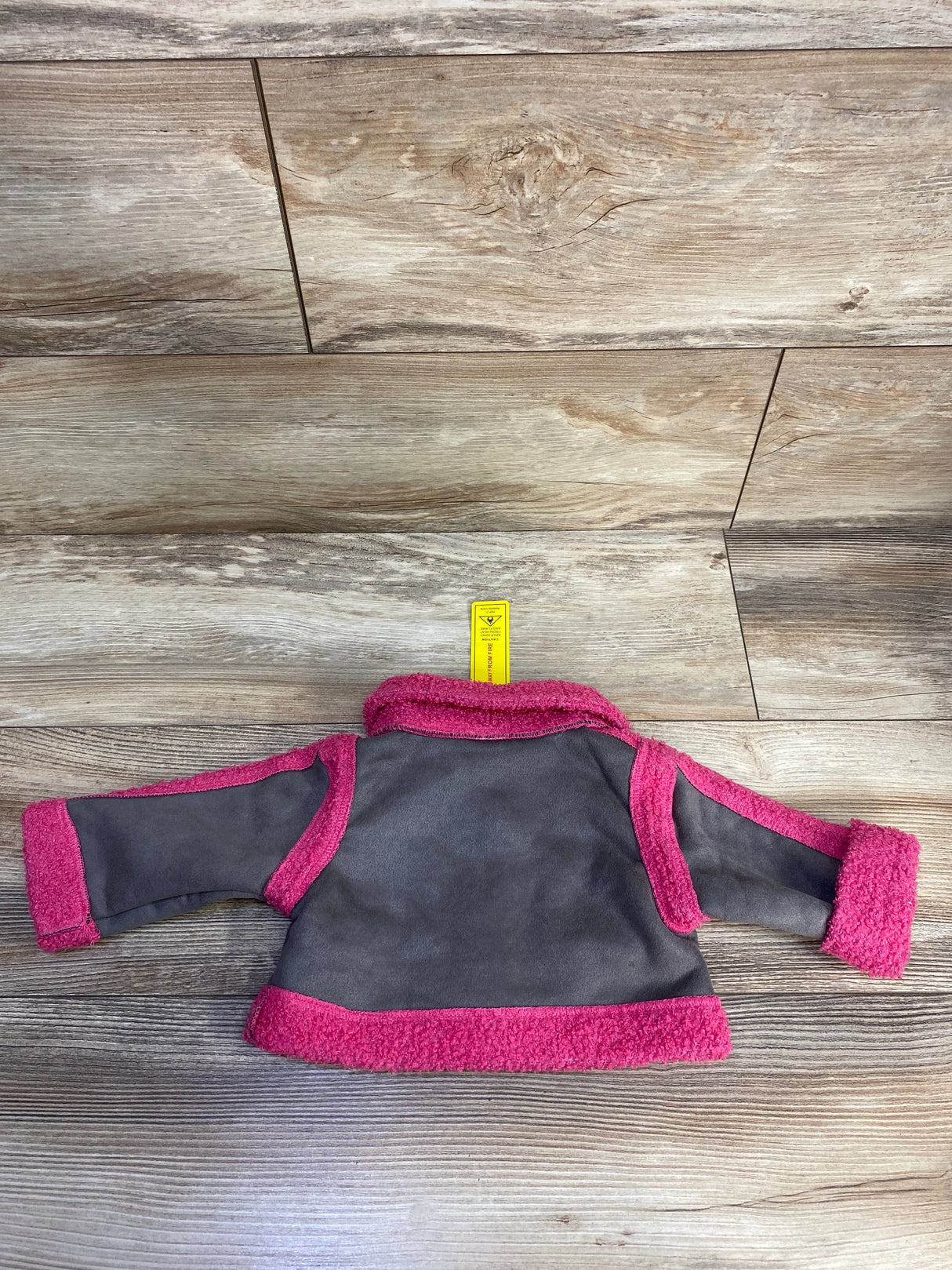 NEW Shein Fashion Button Up Jacket Hot Pink sz 3-6m