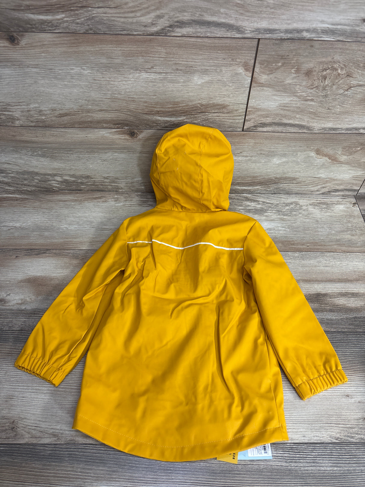 NEW Cat & Jack Rain Coat Yellow sz 4T