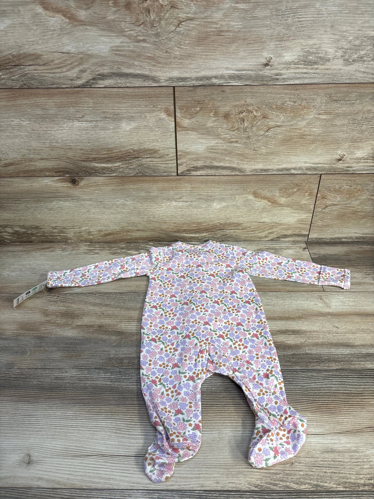 NEW Just One You Floral Little Sister Sleeper White sz 3m