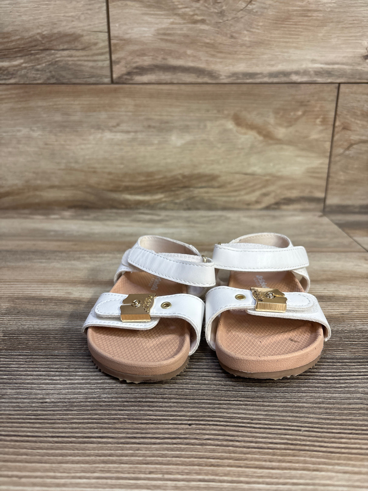 Dr. Scholls Double Strap Sandals White sz 7c