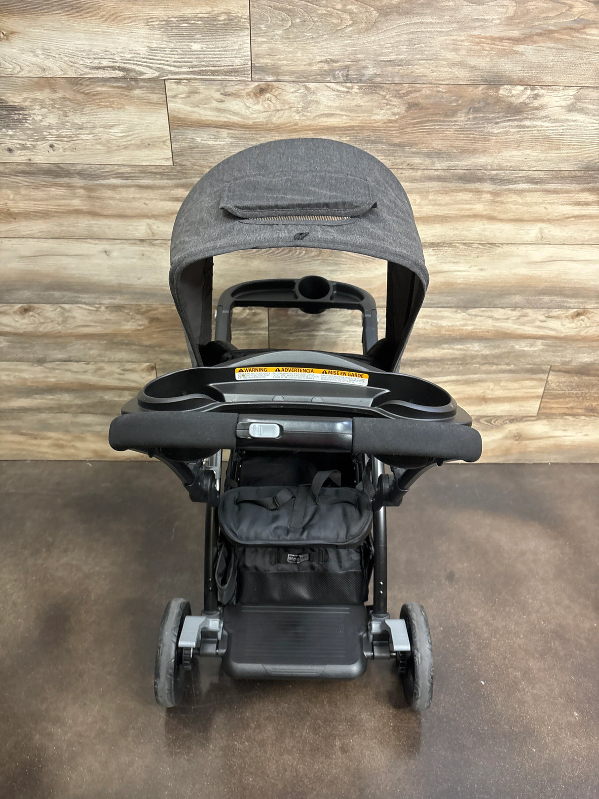 Baby Trend Sit N Stand 5-in-1 Shopper Stroller in Stormy Grey