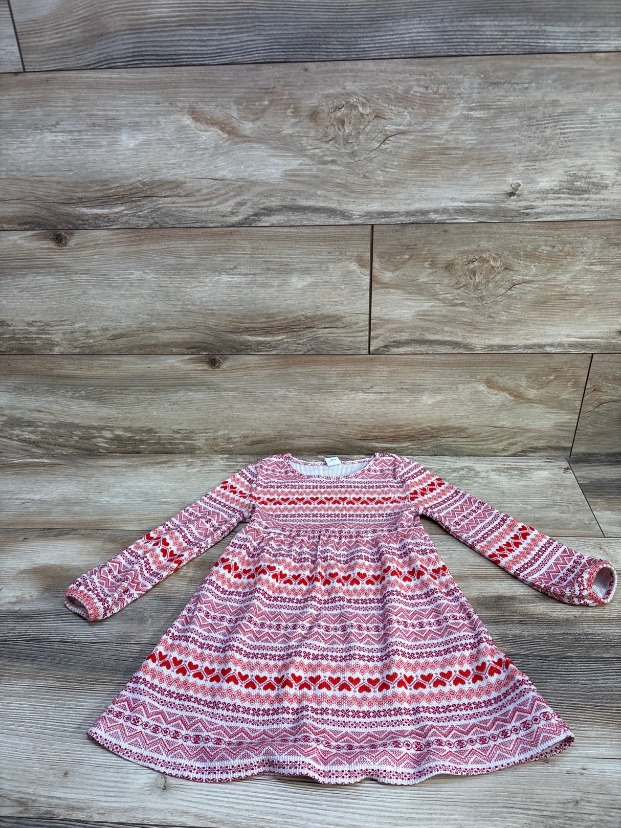 Old Navy Thermal Knit Dress Pink sz 4T