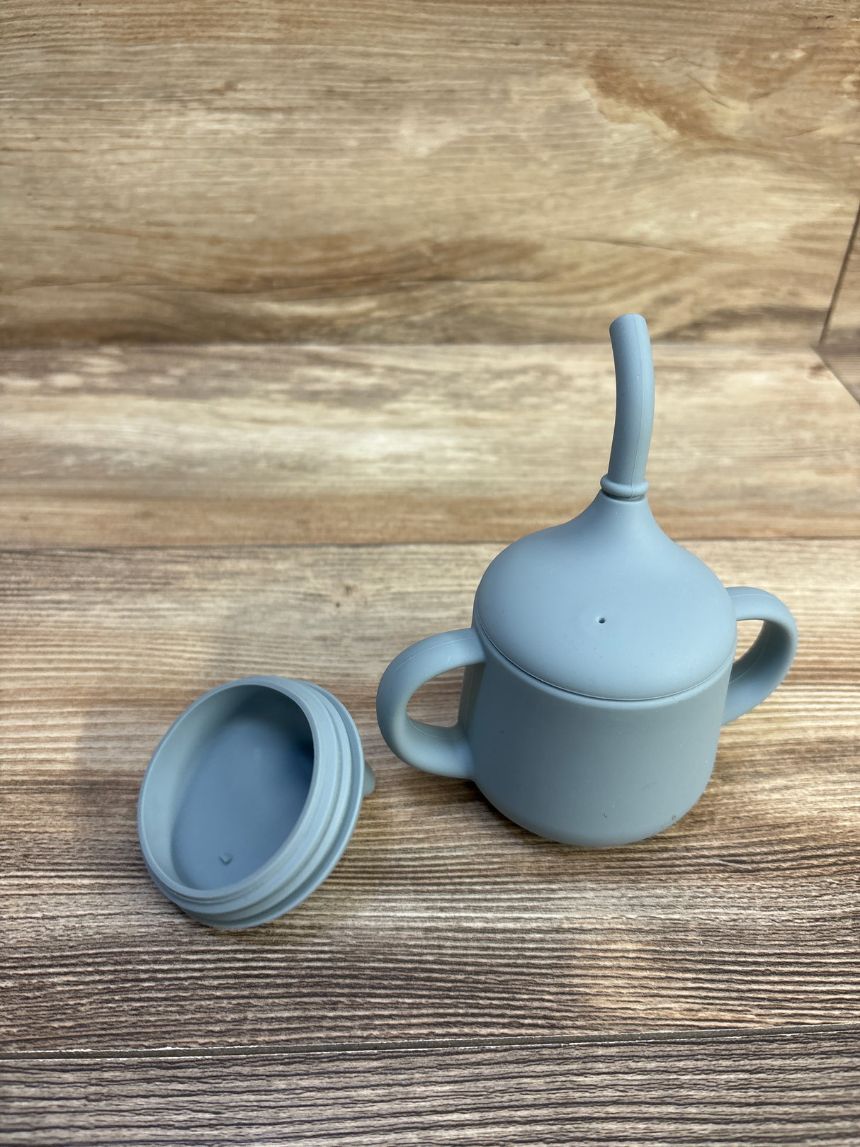 Moonkie First-Stage Infant Sippy Cup Set - 4oz Blue