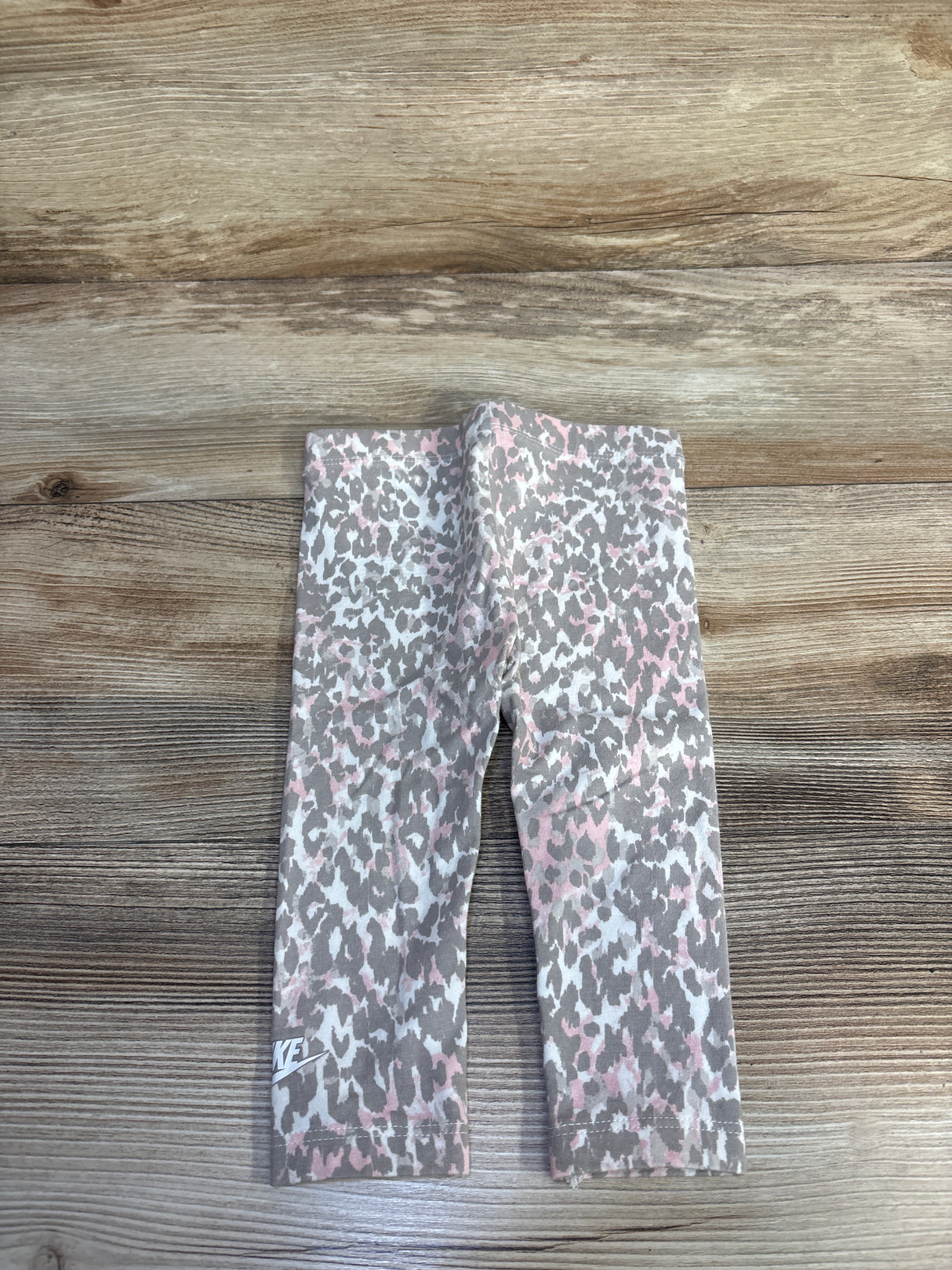 Nike Leopard Print Leggings White sz 12m