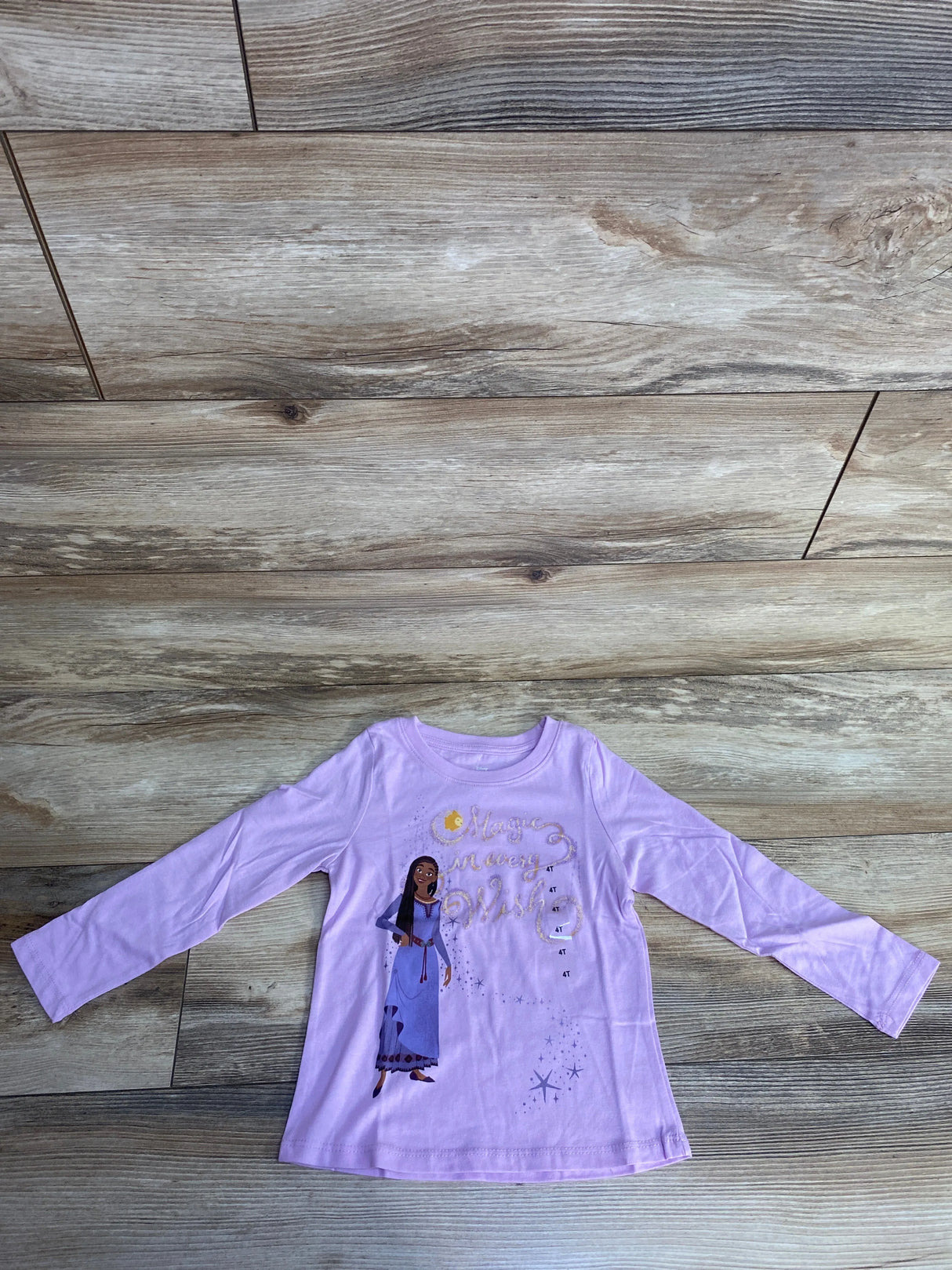 NEW Disney Wish Lavender Shirt sz 4T