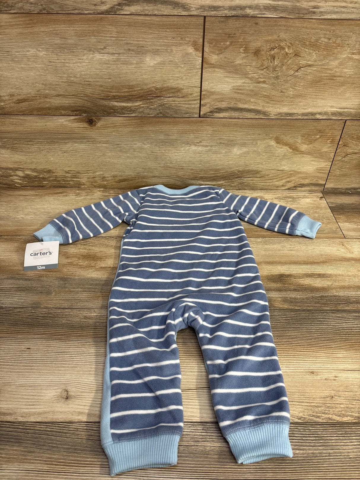 NEW Carter's Footless Blanket Sleeper Blue sz 12m