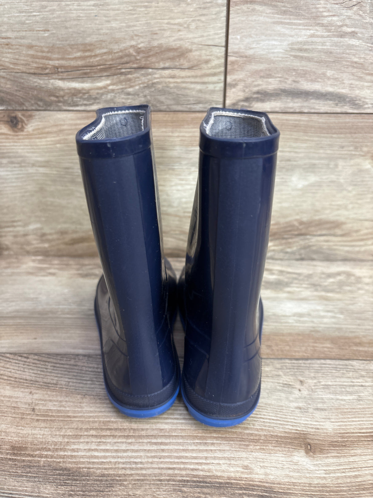 Wonder Nation Rain Boots Navy sz 13c