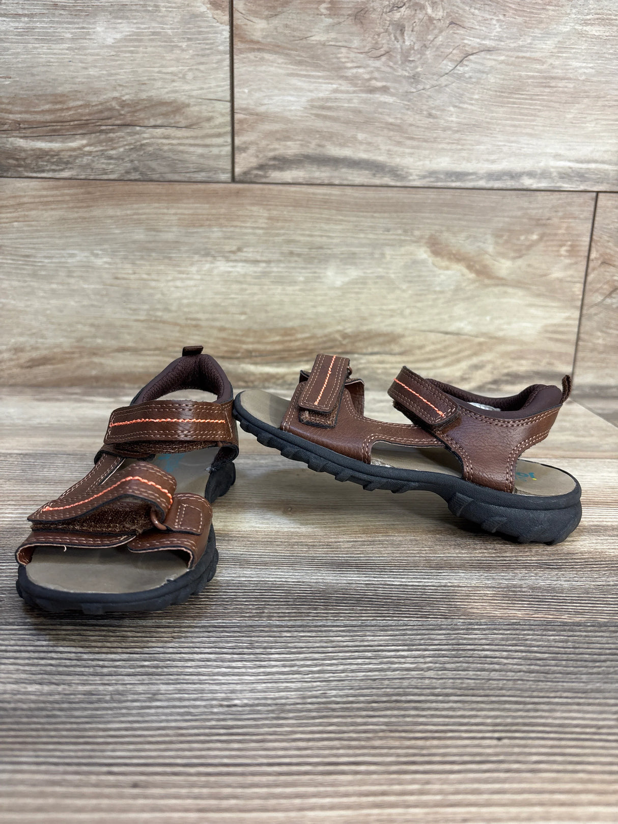 Simple Joys Rowan Beach Sandals Brown sz 11c