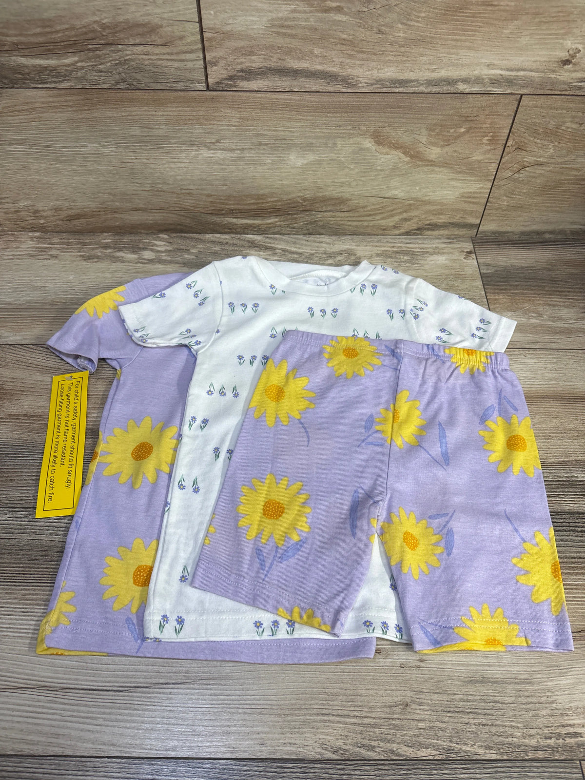NEW Just One You 3pc Pajama Set Purple sz 5T