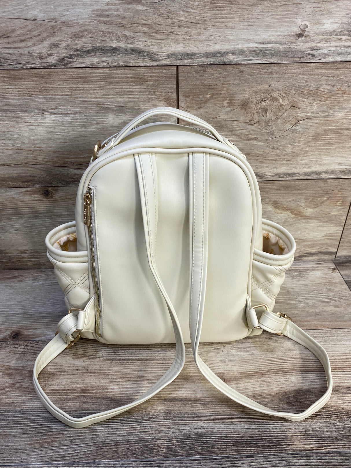 Itzy Mini Plus Diaper Bag in Milk & Honey
