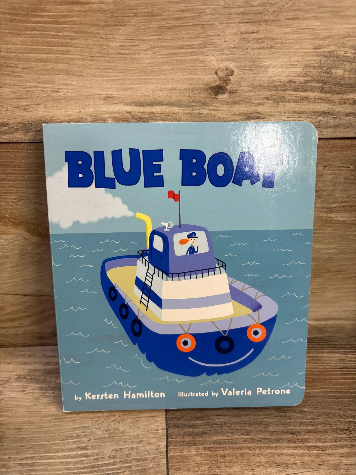 Blue Boat Board Book