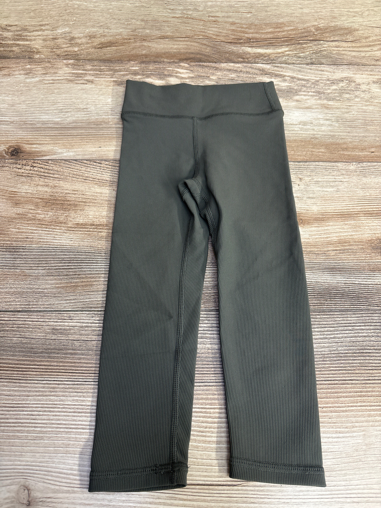 Little Bipsy Ribbed Leggings Green sz 18-24m