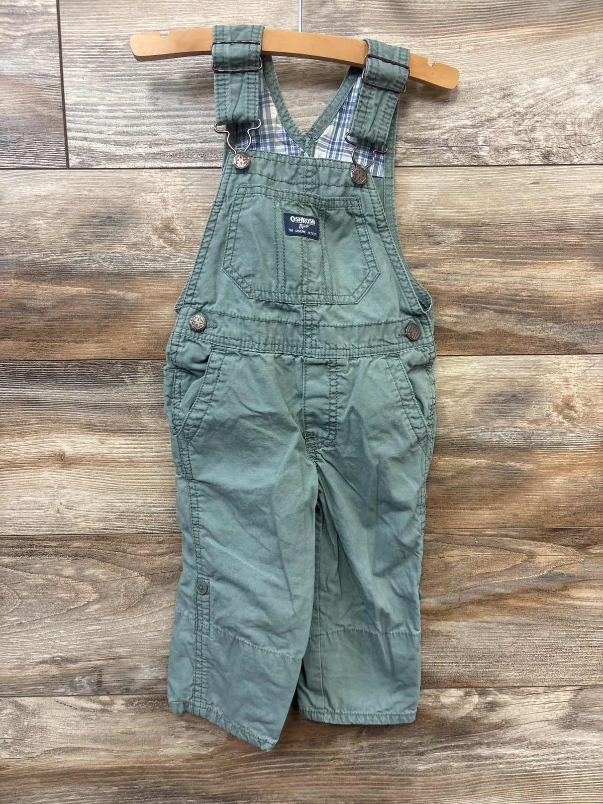 OshKosh Overalls Green sz 2T