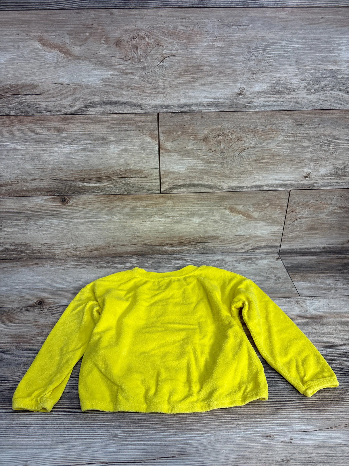 Disney Store Terry Cloth Minnie Mouse Ice Cream Shirt Yellow sz 4T